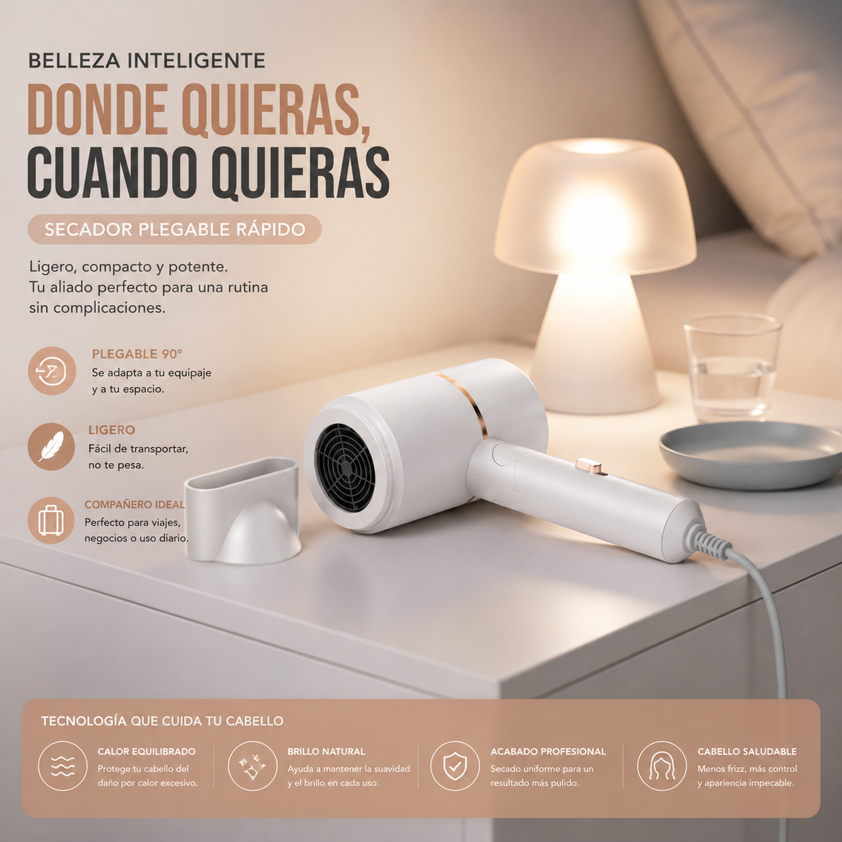 Secador Pegable Pro