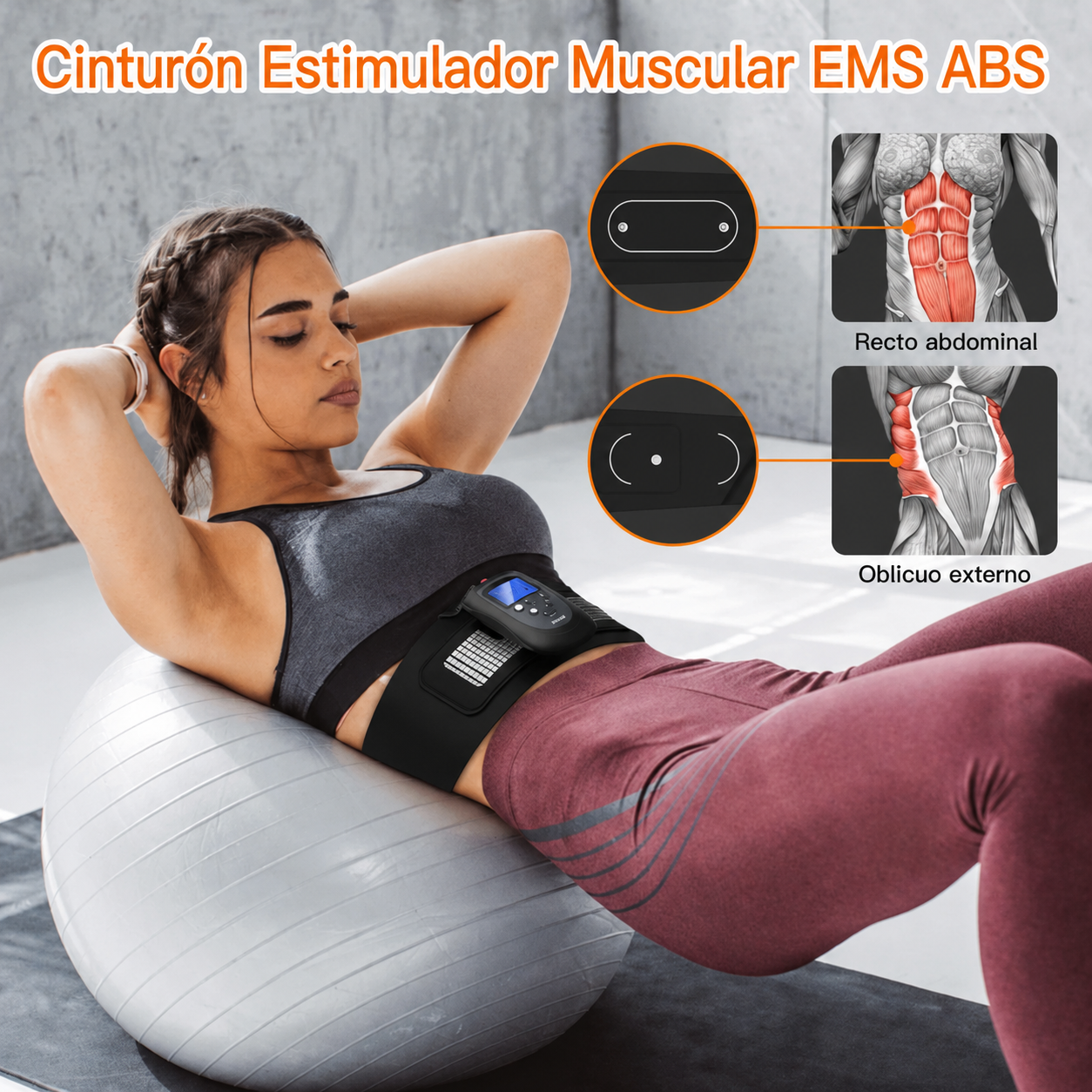 Cinturon Tonificador Abdominal Pro