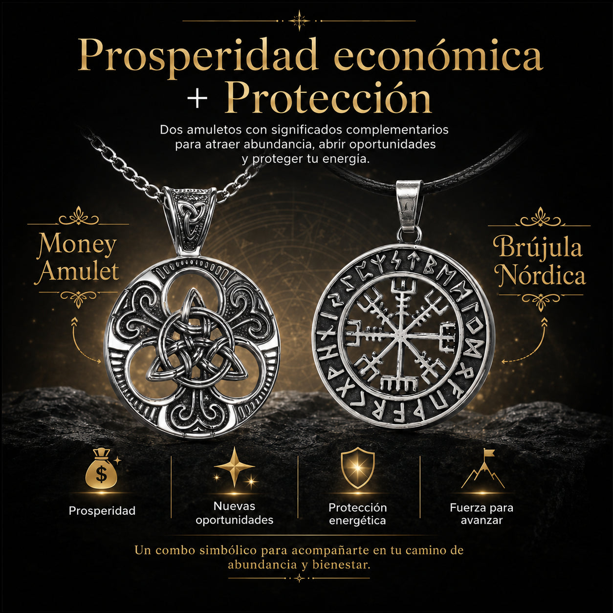 Money Amulet + Amuleto nordico