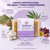 Árbol de Té + Arcilla Verde | Barra Facial Purificante