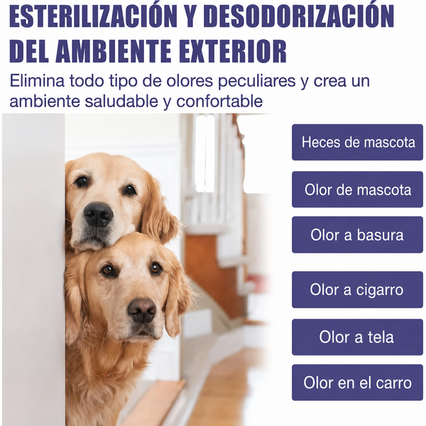 FrescuraPet Spray Rápido para Mascotas