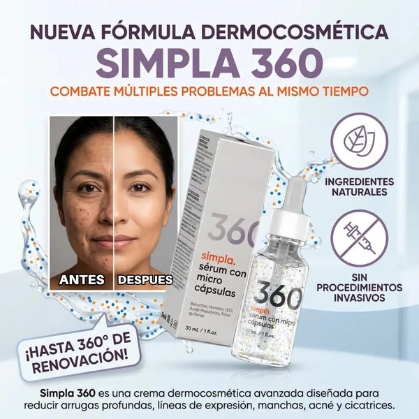 Simpla 360 Suero Rejuvenecedor Facial