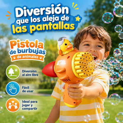 Pistola de Burbuja de Animales