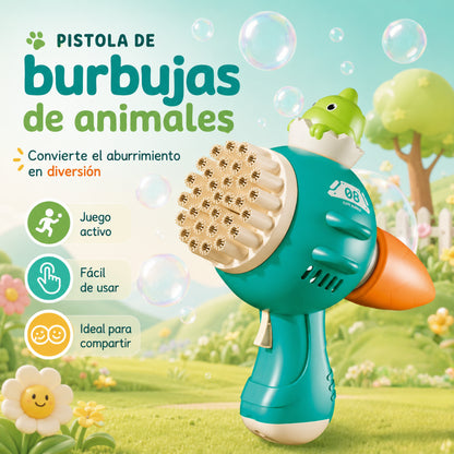 Pistola de Burbuja de Animales