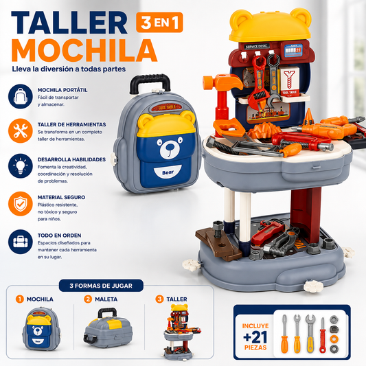 Taller Mochila 3 en 1